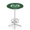 Holland Bar Stool Co 42" Chrome Colorado State Pub Table L216C4228ColoSt - alternate 1